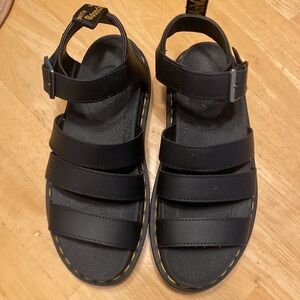 Dr. Martens Black Sandals